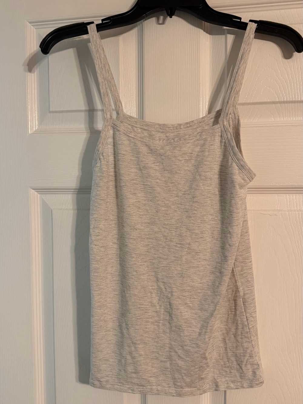 Djerf Avenue Light Heather Gray Tank Top